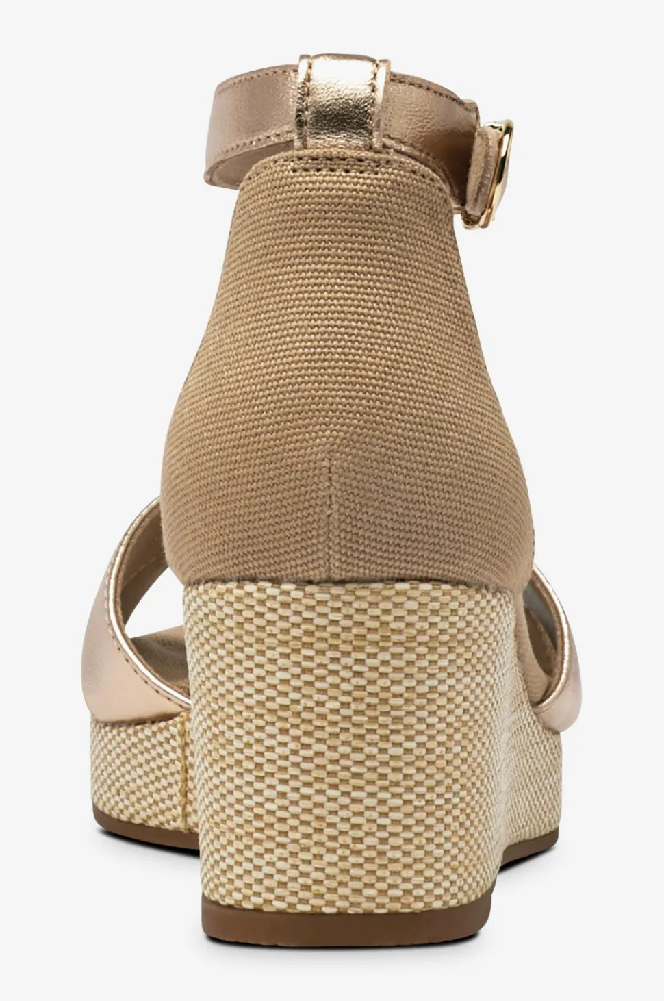 Tommy Hilfiger Sandaler med hæl Flag Metallic Mid Wedge Espad