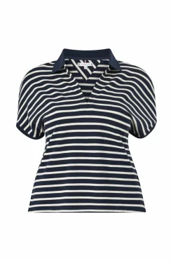 Tommy Hilfiger Curve Top Crv Lyocell Open-NK Polo SS
