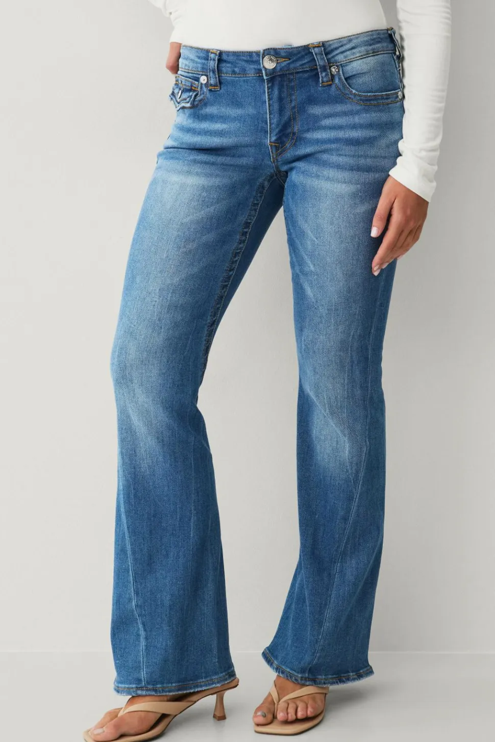 True Religion Jeans Joey LR Flare Flap