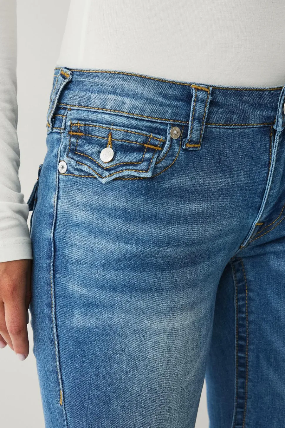 True Religion Jeans Joey LR Flare Flap