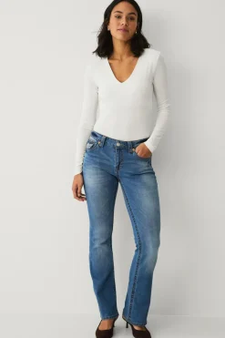 True Religion Jeans Rainbow Pkt Becca Mr Bootcut
