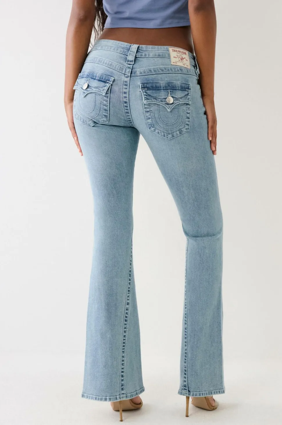 True Religion Jeans Joey Low Rise Flare
