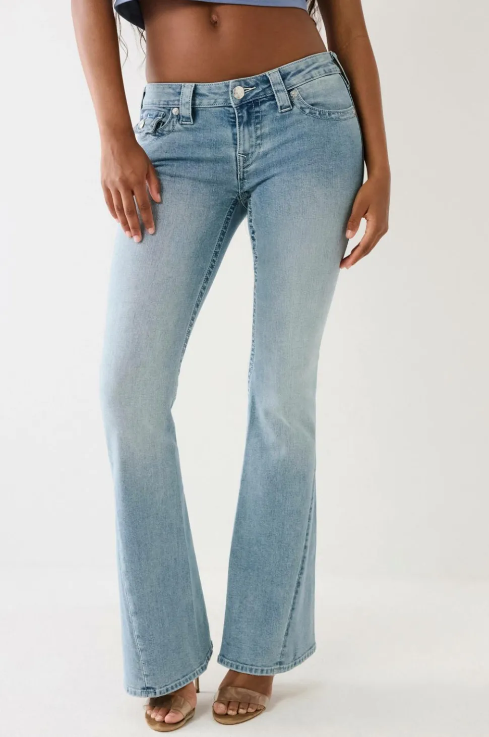 True Religion Jeans Joey Low Rise Flare