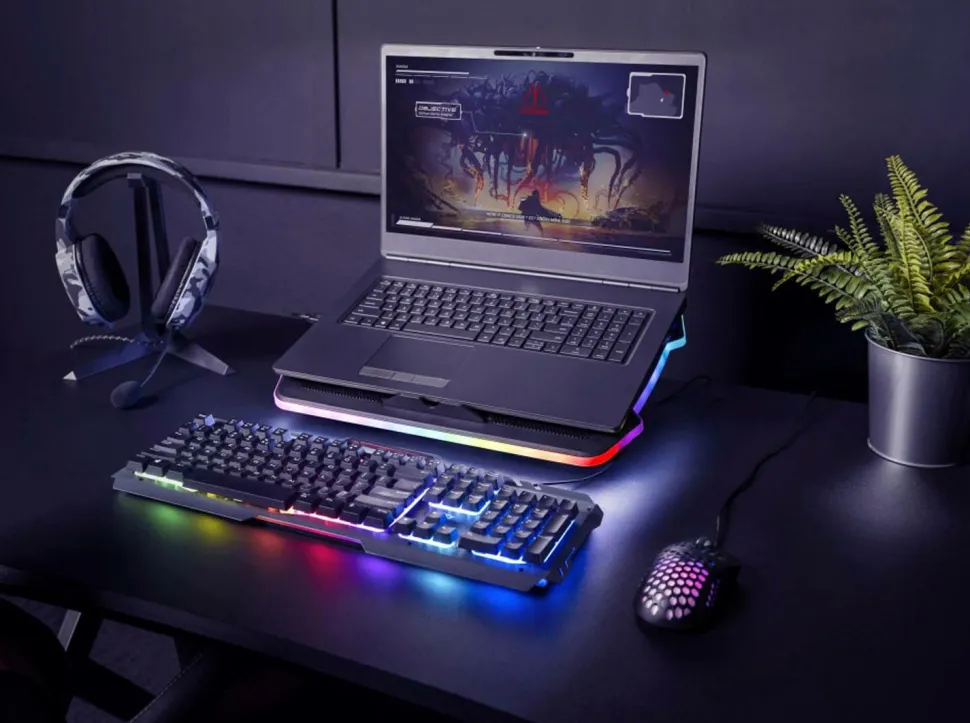 Trust GXT 1126 Aura Laptop Cooling Stand