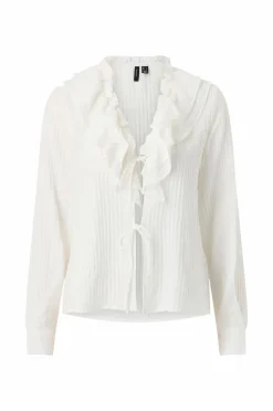 Vero Moda Bluse vmKausa Flounce LS