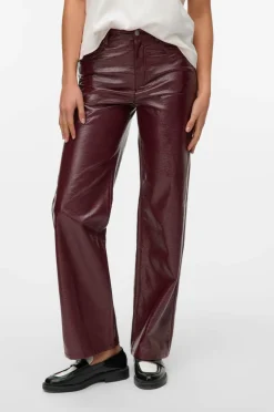 Vero Moda Bukser vmTessa HR Wide Colored Vinyl