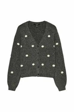 Vero Moda Cardigan vmDoffy Intarsia LS V-neck Cardi GA