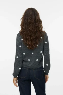 Vero Moda Cardigan vmDoffy Intarsia LS V-neck Cardi GA