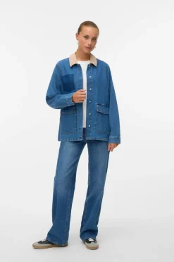 Vero Moda Cowboyjakke vmEnya LS Workwear