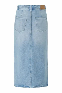 Vero Moda Cowboynederdel vmVeri HR Calf Denim Skirt