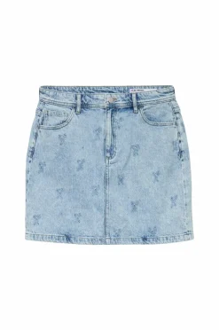 Vero Moda Cowboynederdel vmTessa HR Short Emb Skirt RA339