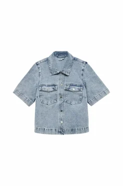 Vero Moda Cowboyskjorte vmFenja 2/4 Denim Shirt GA