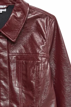 Vero Moda Jakke vmLottie LS Peplum Col Vinyl