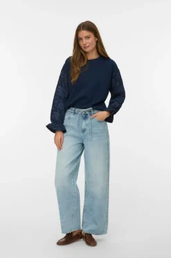 Vero Moda Jeans vmWien MR Wide Belt Si338