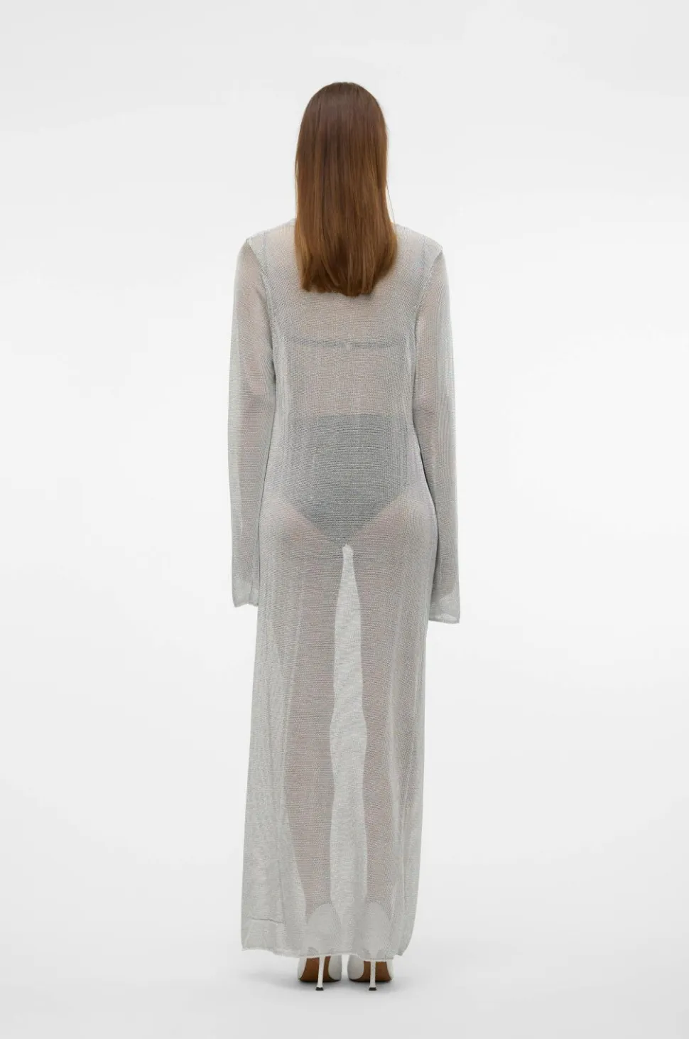 Vero Moda Kjole vmNova LS O-neck 7/8 Knit Dress Vma