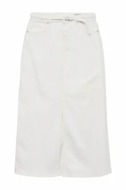 Vero Moda Maxi nederdel vmLizzy HR Belt Long Slit Dnm Skirt