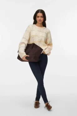 Vero Moda Pullover vmNew Hatty LS O-n Stitch Pullover