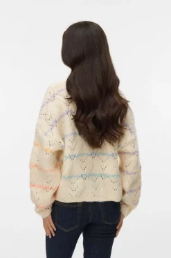Vero Moda Pullover vmNew Hatty LS O-n Stitch Pullover
