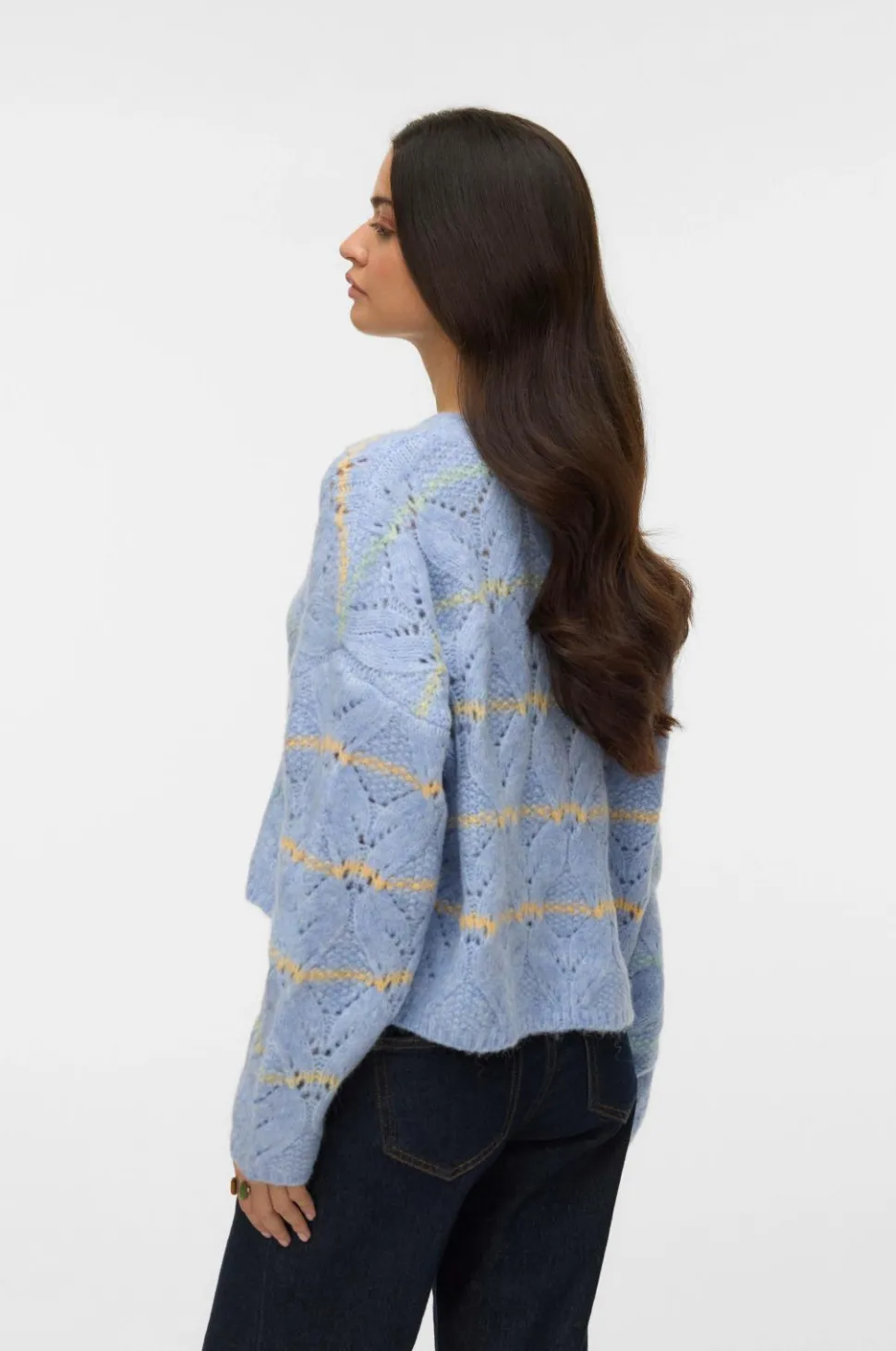 Vero Moda Pullover vmNew Hatty LS O-n Stitch Pullover