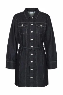 Vero Moda Skjortekjole vModa LS Short Dnm Dress Ra3009