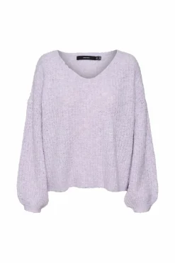 Vero Moda Trøje vmJuliette LS V-neck Pullover