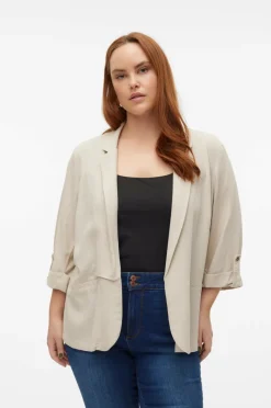 Vero Moda Curve Habitjakke vmcJesmilo 3/4 Blazer Wvn