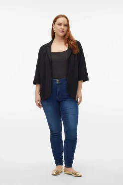 Vero Moda Curve Habitjakke vmcJesmilo 3/4 Blazer Wvn