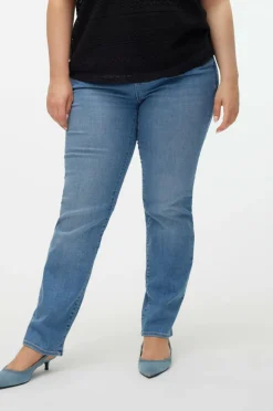Vero Moda Curve Jeans vmcFlash MR Straight Li347 GA