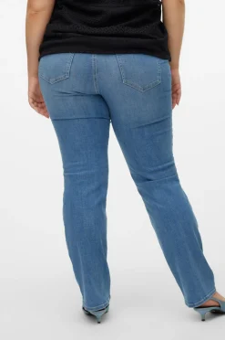 Vero Moda Curve Jeans vmcFlash MR Straight Li347 GA
