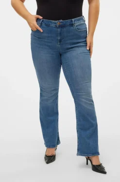 Vero Moda Curve Jeans vmcFlash MR Flared Jeans Li347 GA C