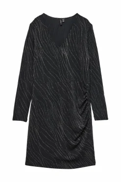 Vero Moda Curve Kjole vmcNita LS V-neck Short Dress Jrs G