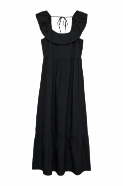 Vero Moda Curve Maxi kjole vmcJarlotte SL ruffle ancle dress C