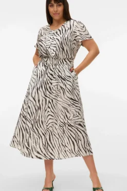 Vero Moda Curve Maxi nederdel vmcDora Desy MW Ankle Skirt