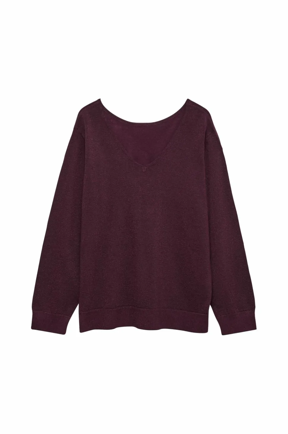 Vero Moda Curve Pullover vmChappyglitter LS 2way Pull Boo CU