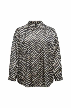 Vero Moda Curve Skjorte vmcVina Sonya LS Shirt Wvn GA Cur