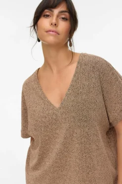 Vero Moda Curve Top vmcHoxanne S/S V-neck