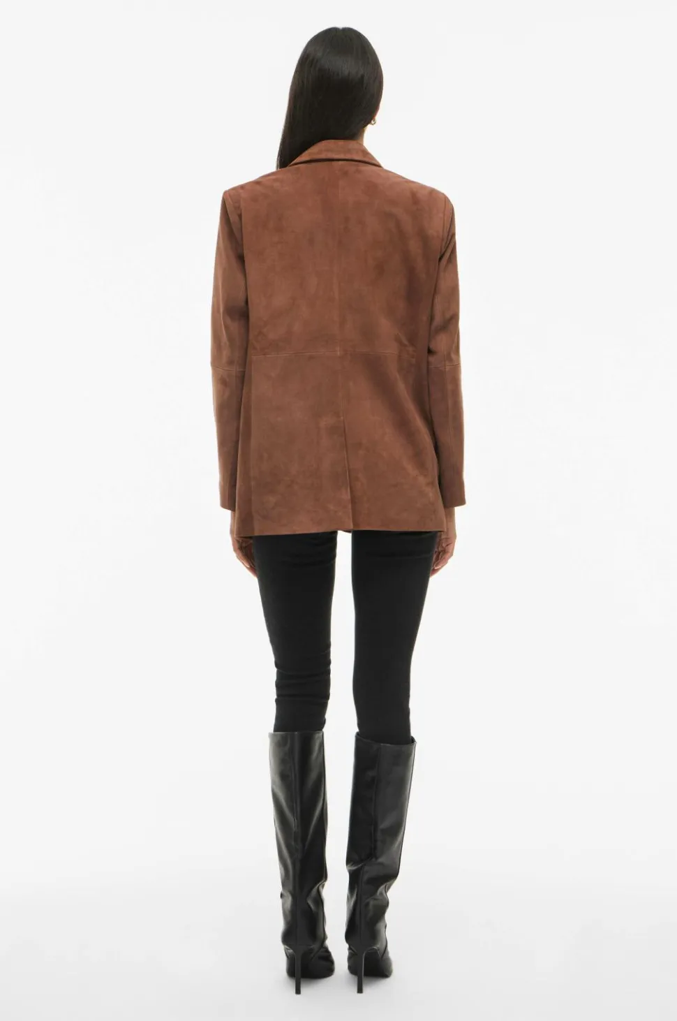 Vila Blazer i ruskind viSuede L/S