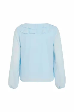 Vila Bluse viAne V-neck Frill