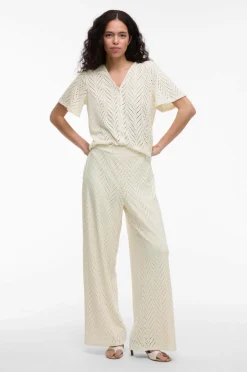 Vila Bukser viDelaia HW Wide Pants/pb