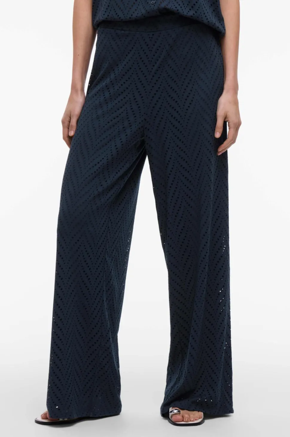 Vila Bukser viDelaia HW Wide Pants/pb