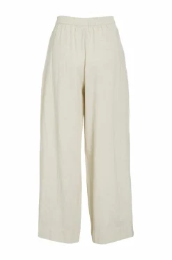 Vila Bukser vitni HW Wide Pants