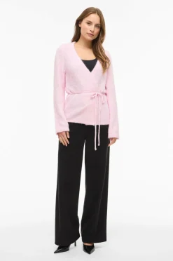 Vila Cardigan viBows L/s Wrap Knit
