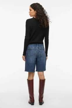 Vila Denimshorts viJaf RW Bermuda Shorts Mbd/bfs
