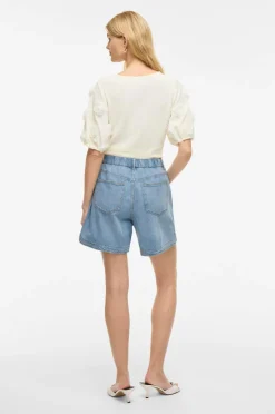 Vila Denimshorts viKiki HW Denim Shorts Lbd