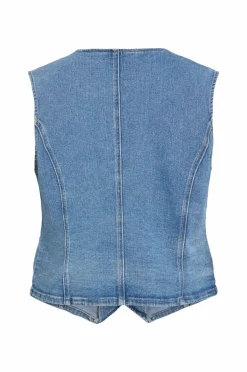 Vila Denimvest viEnya New Denim Vest #5