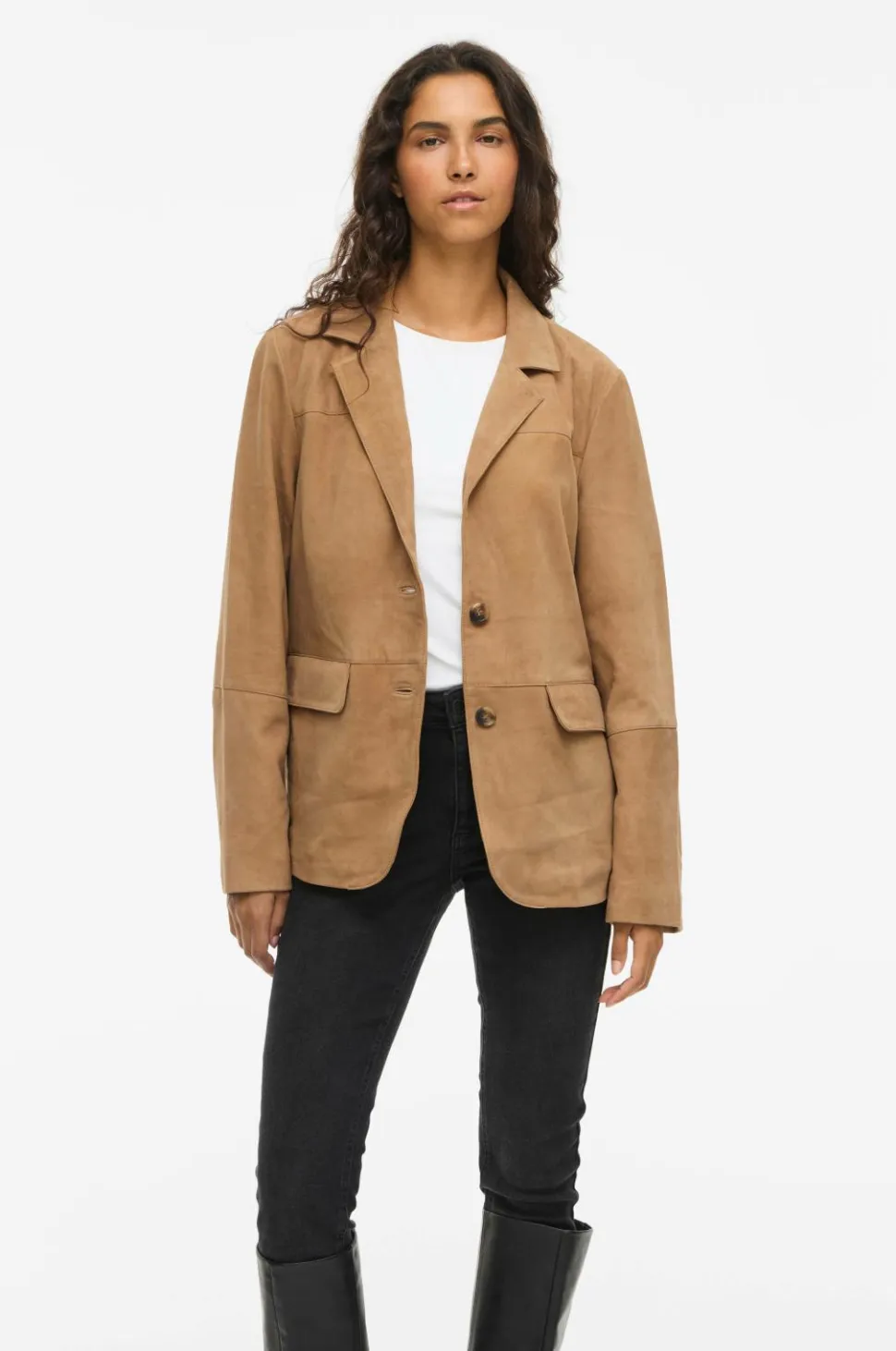 Vila Habitjakke viIda L/S Suede Blazer