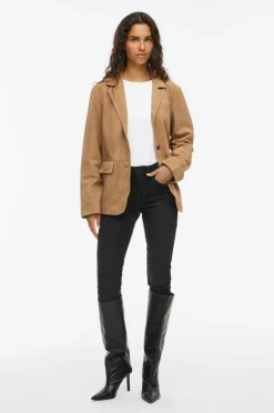 Vila Habitjakke viIda L/S Suede Blazer
