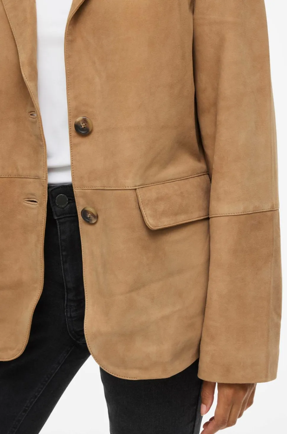 Vila Habitjakke viIda L/S Suede Blazer