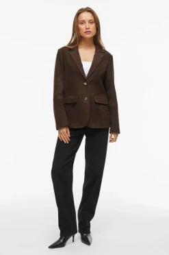 Vila Habitjakke viIda L/S Suede Blazer