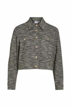 Vila Jakke viAmera L/S Cropped Shacket
